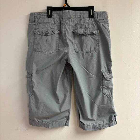 Y2K Low Rise Cropped Cargo Utility Capri Pants - Picture 5 of 6